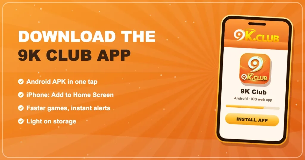 9K Club App Guide